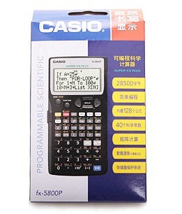 ŷcasio FX-5800Pñ̺