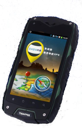 天泰正合TATO A10/A15 安卓高精度GPS卫星系统平板数据采集器 蓝牙WIFI 电力巡检专用指定